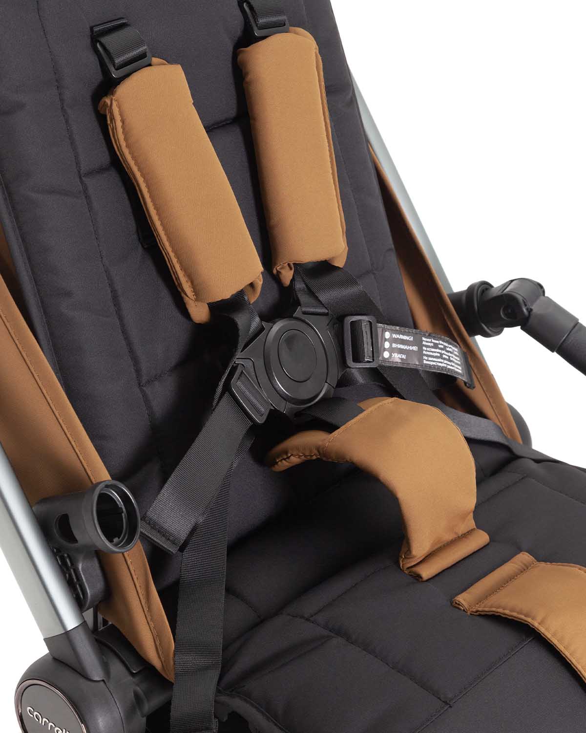 Cochecito Atom M 2025 correas de 5 puntos con ajuste de altura